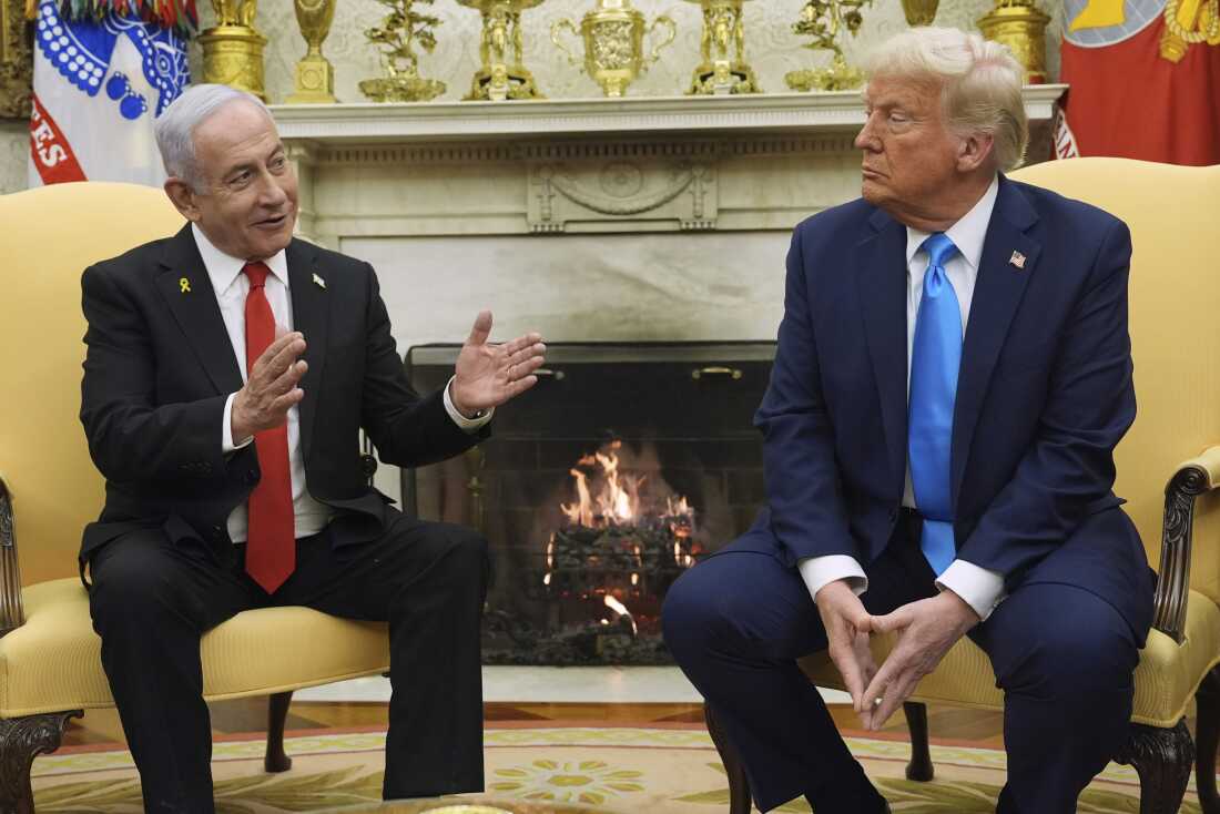 Trump, asked about Israel’s Gaza plans, says US will help on food